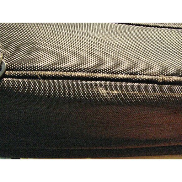 Large Makeup Crafts Storage Bag Case Zip Movable Compartments Strap Black Travel - Picture 8 of 12